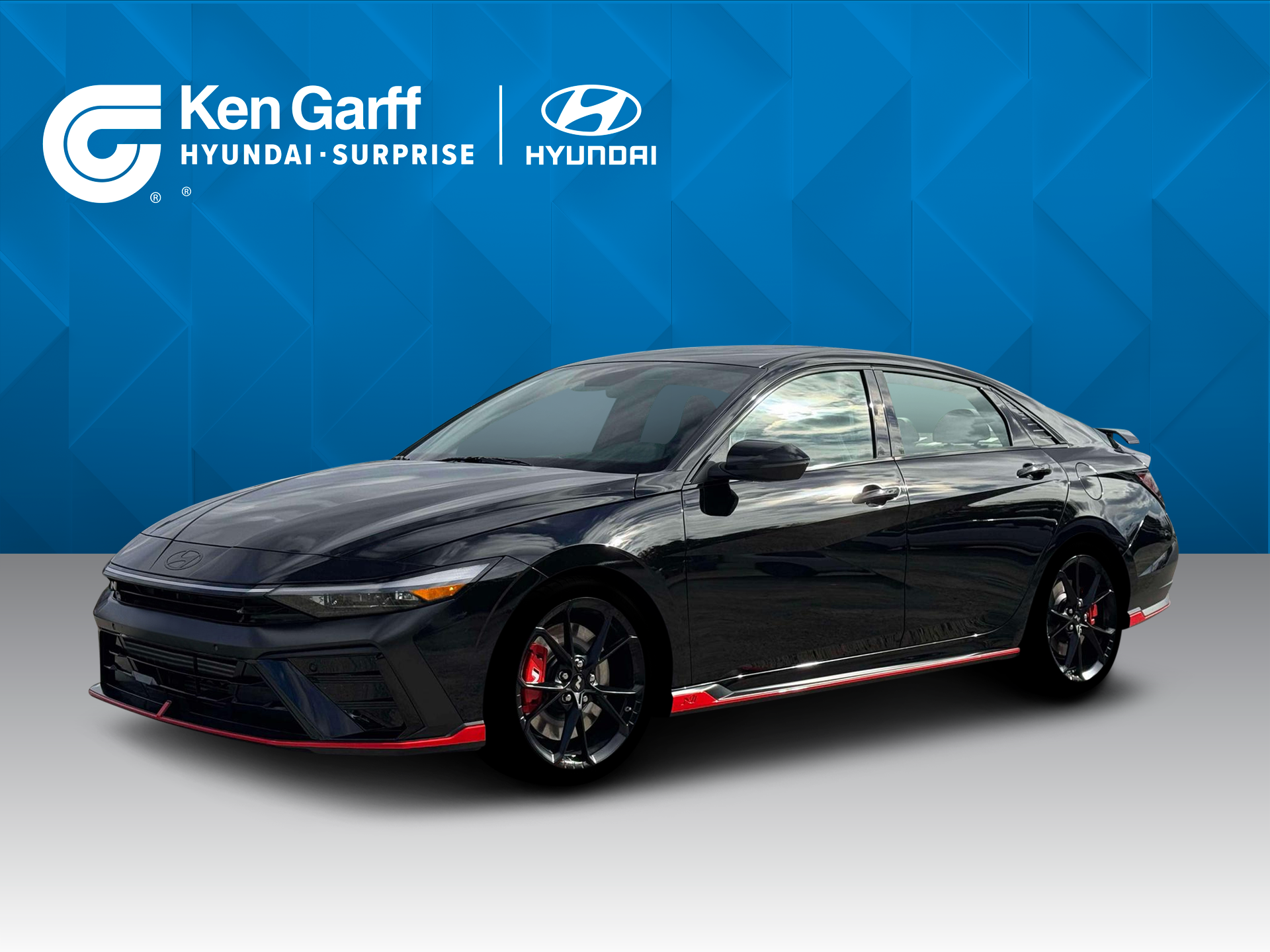 New 2026 Abyss Black Hyundai Sedan image 2