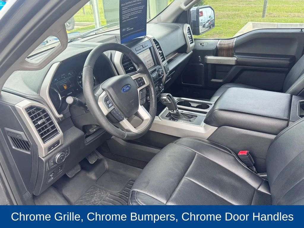 Certified Used 2018 Magnetic Metallic Ford Lariat image 12