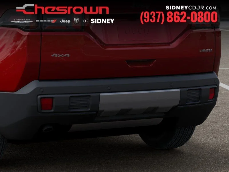 New 2026 Red Hot Pearl-Coat Exterior Paint Jeep Limited image 13