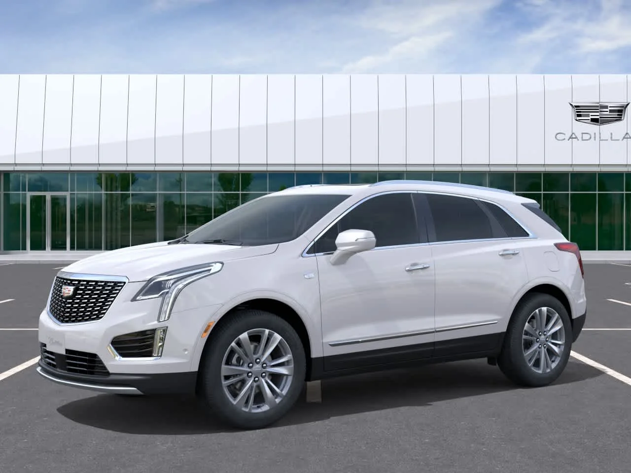 New 2026 Crystal White Tricoat Cadillac Premium Luxury image 2