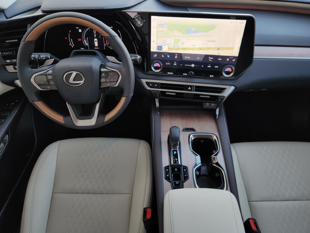Certified Used 2024 Matador Red Mica Lexus 350 Premium Plus image 26