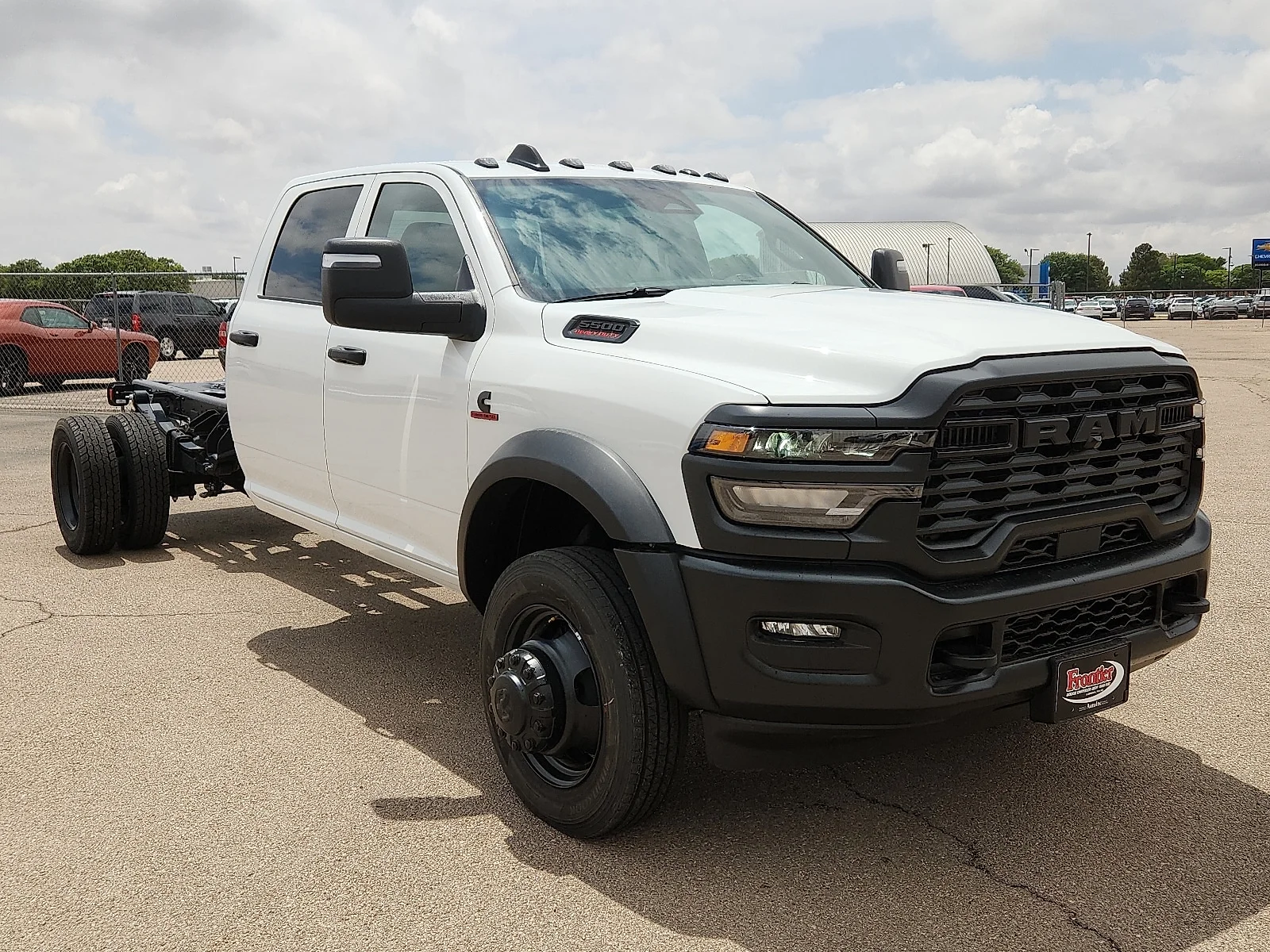 New 2026 Bright White Clear-Coat  Paint Ram TRADESMAN  CREW  4X4 84