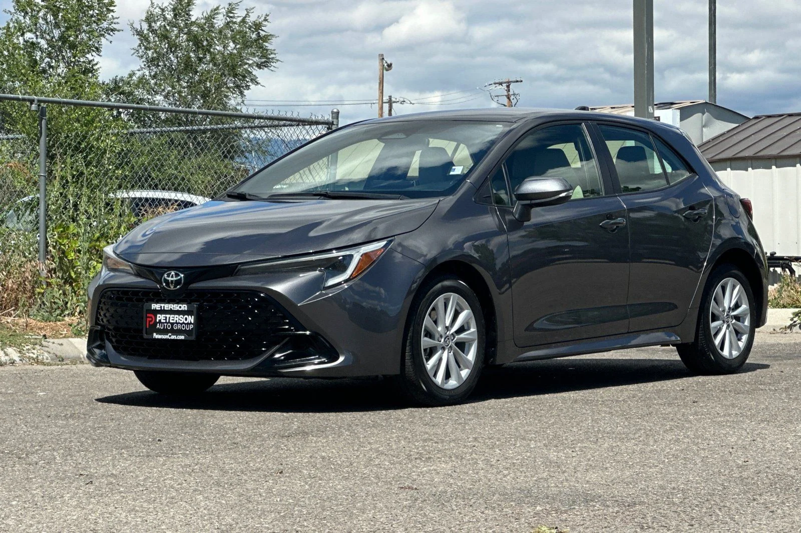 Used 2025 Gray Toyota SE image 8