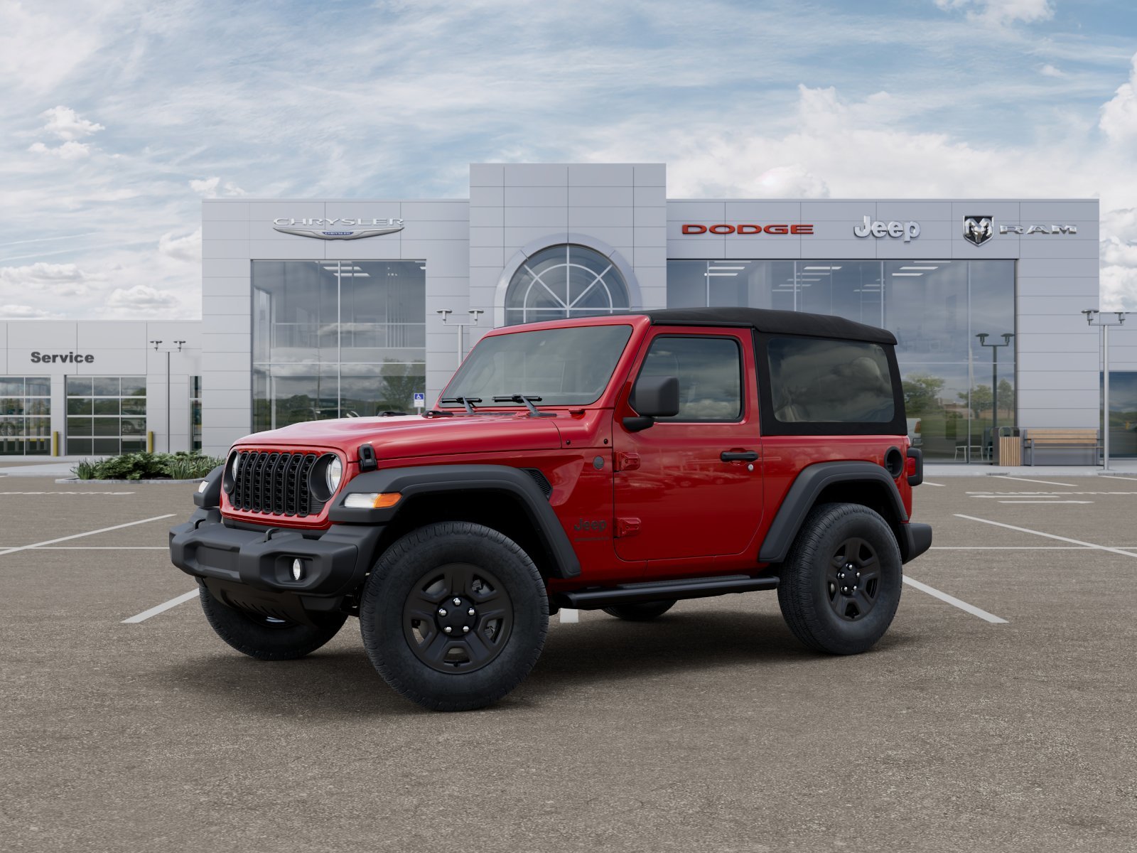 New 2026 Firecracker Red Clearcoat Jeep Sport image 30