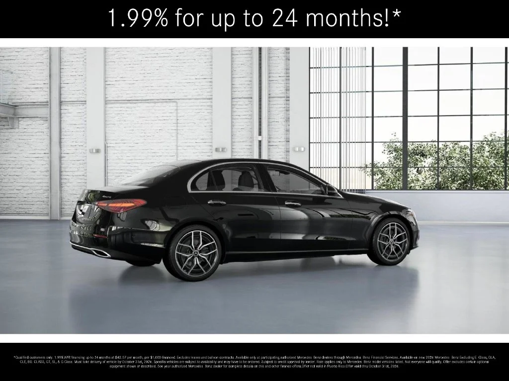 New 2026 Black Mercedes-Benz C 300 image 19