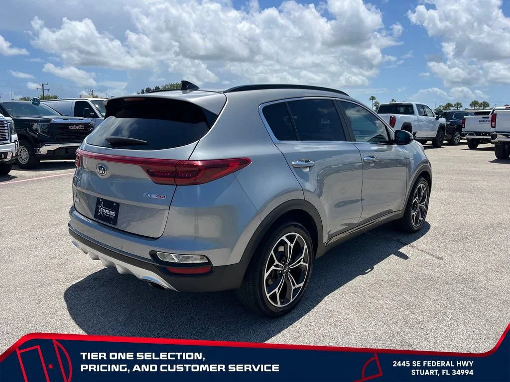 Used 2022 Gray Kia SX Turbo image 7