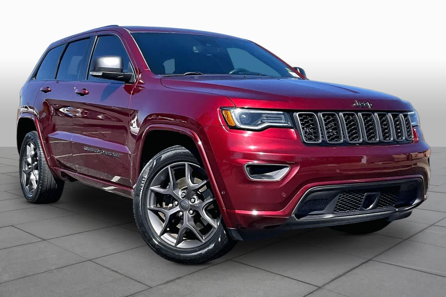 Used 2021 Velvet Red Pearlcoat Jeep 80th Anniversary image 3