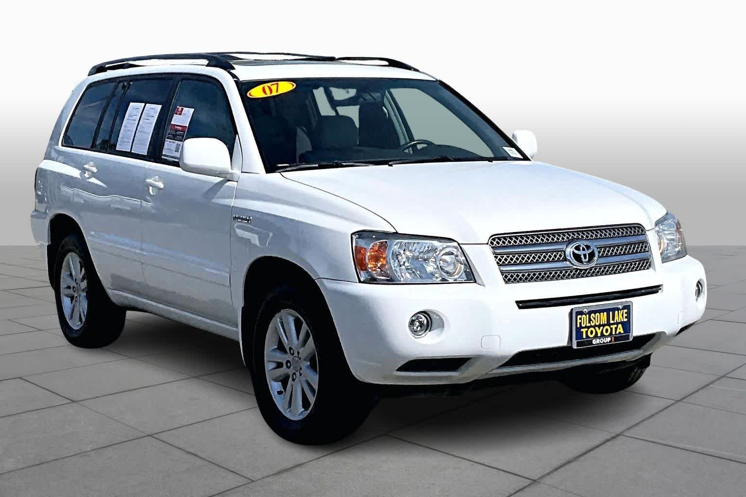Used 2007 Toyota Highlander Hybrid with VIN JTEEW21AX70049882 for sale in Folsom, CA