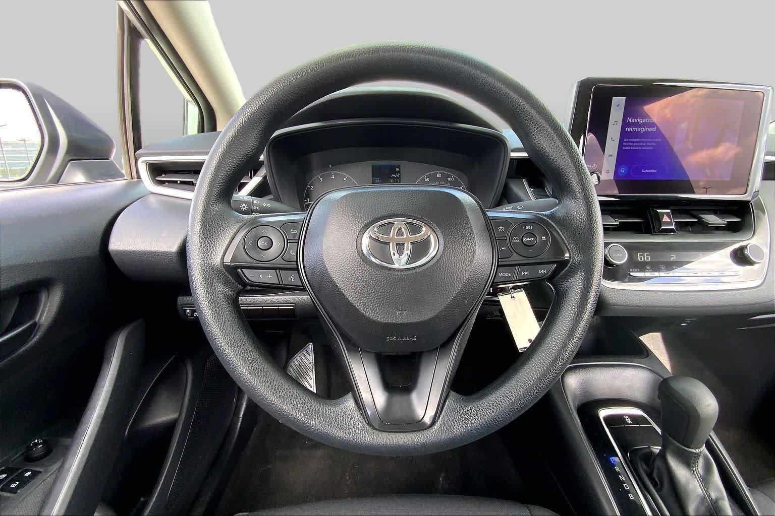 Used 2024 Classic Silver Metallic Toyota LE image 6