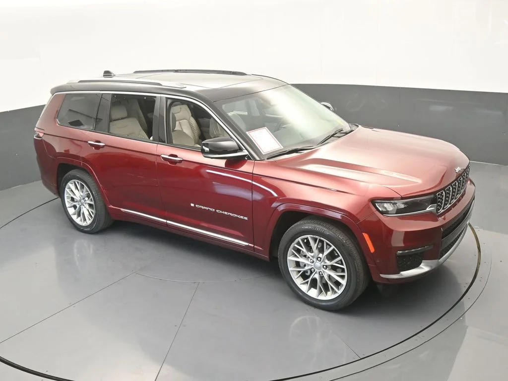Used 2023 Velvet Red Pearlcoat Jeep Summit image 62