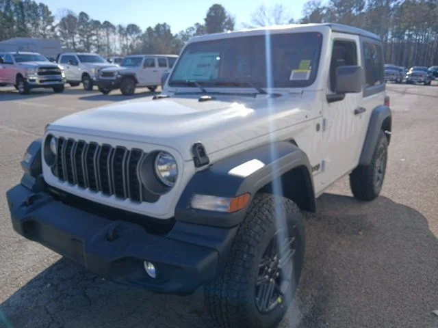 New 2026 Bright White Clear-Coat Exterior Paint Jeep Sport S image 9