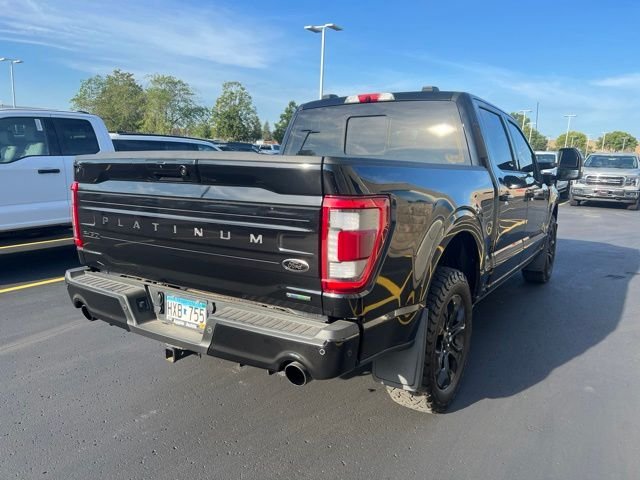 Used 2022 Ford F-150 Platinum with VIN 1FTFW1E83NFB28489 for sale in Apple Valley, Minnesota
