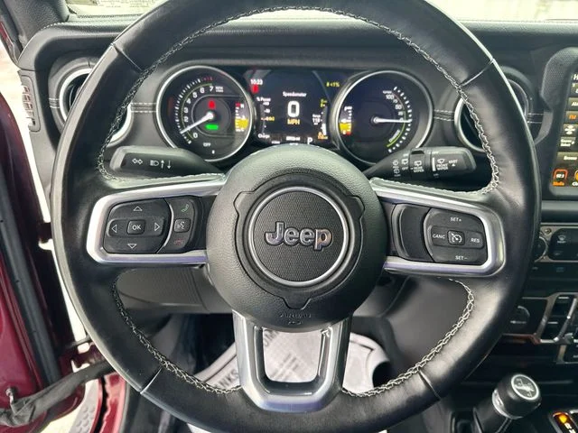 Used 2022 Red Jeep Unlimited Sahara 4xe image 14