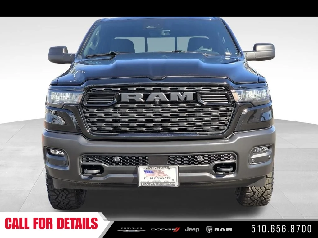 New 2026 Diamond Black Crystal Pearl-Coat Exterior Paint RAM Warlock image 2