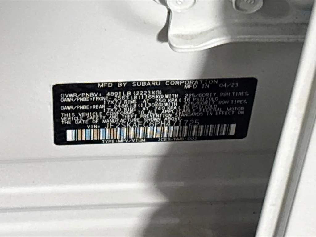 Used 2023 White Subaru Premium image 25