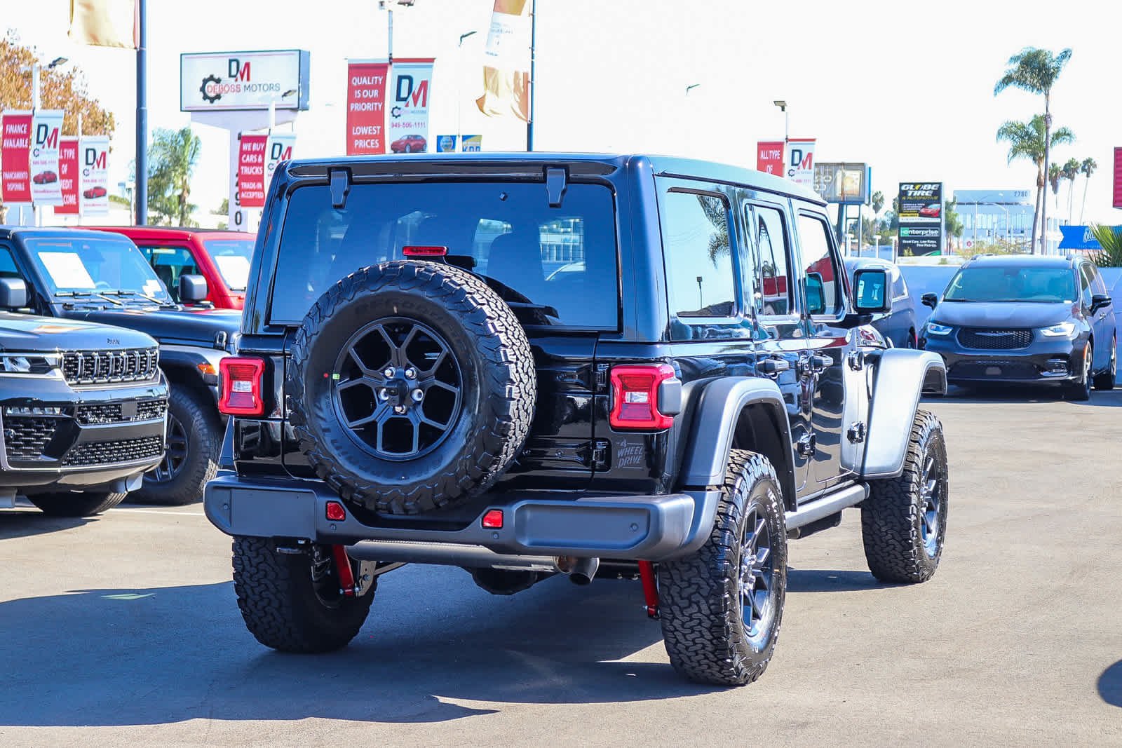 New 2027 Black Clear-Coat Exterior Paint Jeep Willys image 4