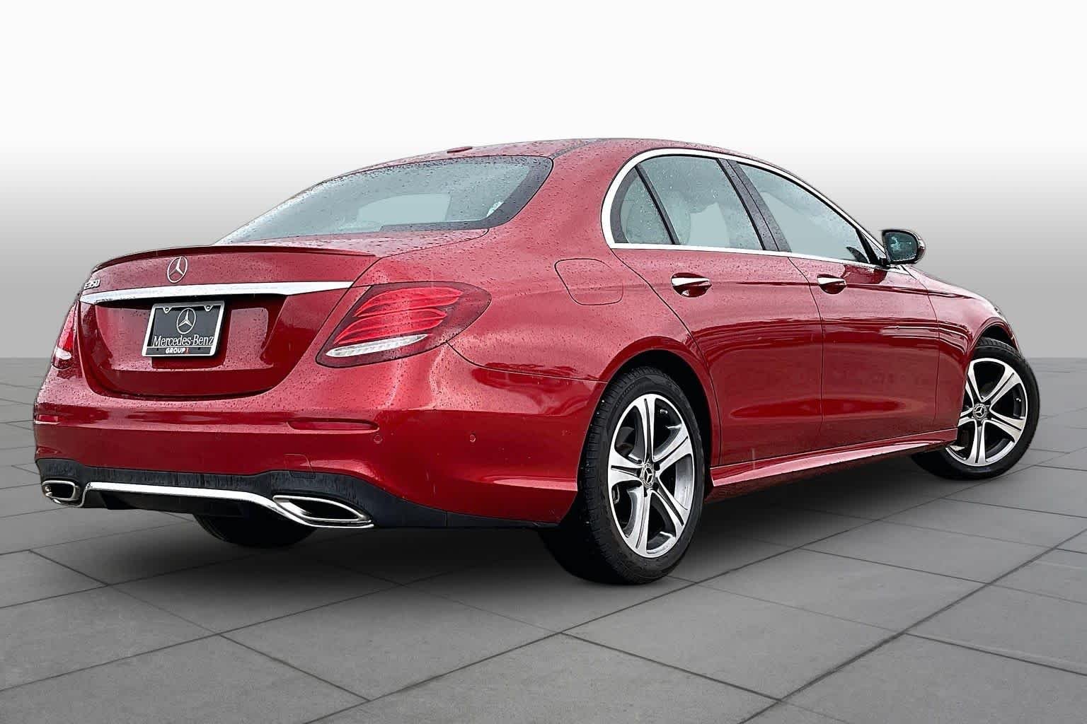 Used 2020 designo Cardinal Red Metallic Mercedes-Benz E 350 image 13