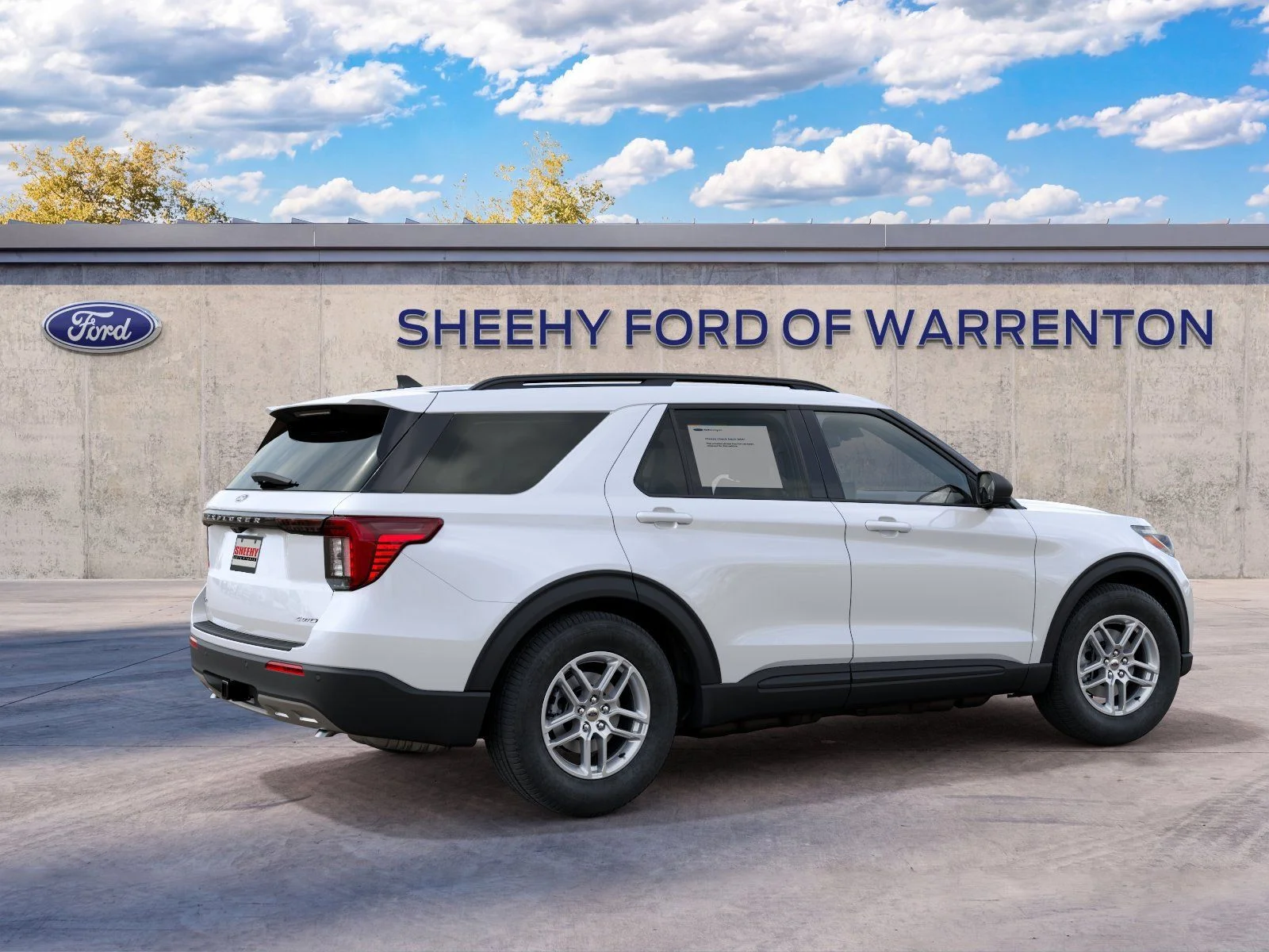 New 2027 Star White Metallic Tri-Coat Ford Active image 7