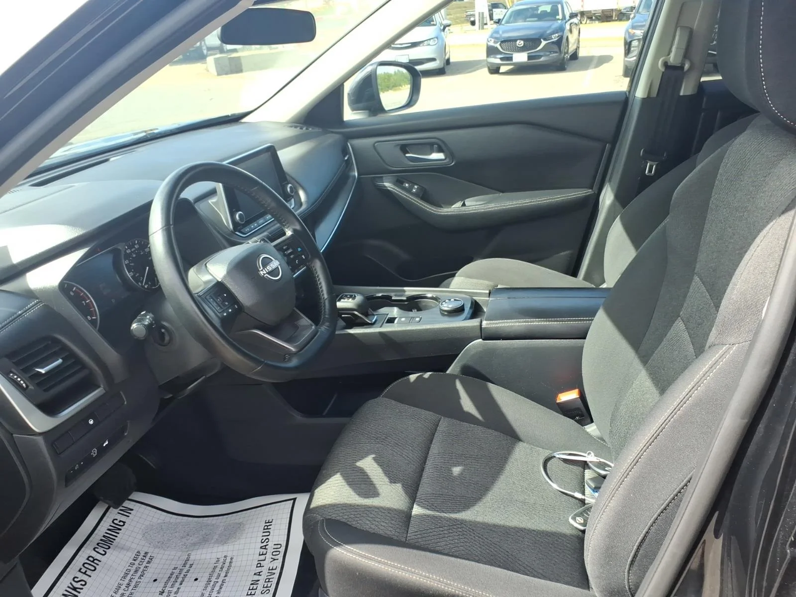 Used 2025 Super Black Nissan SV image 13