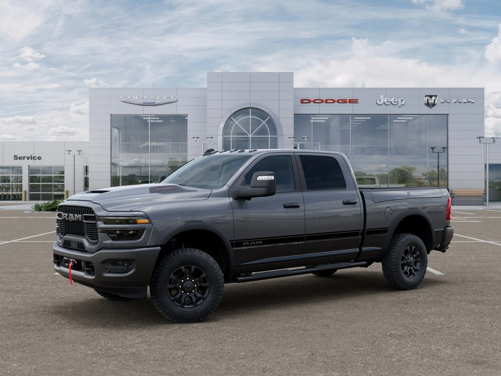 New 2026 Ceramic Gray Clearcoat RAM  image 32
