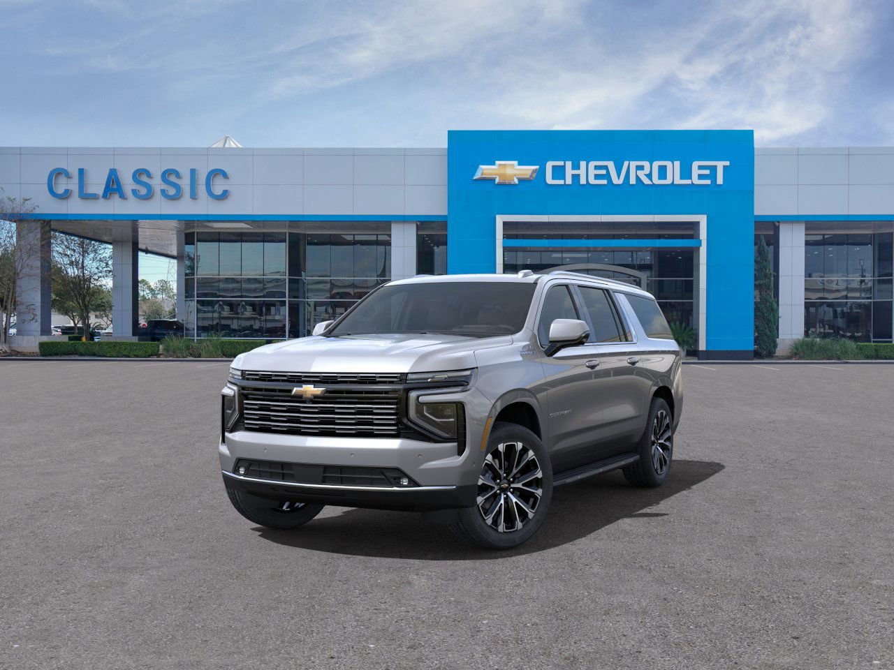 2025 Chevrolet Suburban High Country Gray at Classic Elite Chevrolet Hwy 6