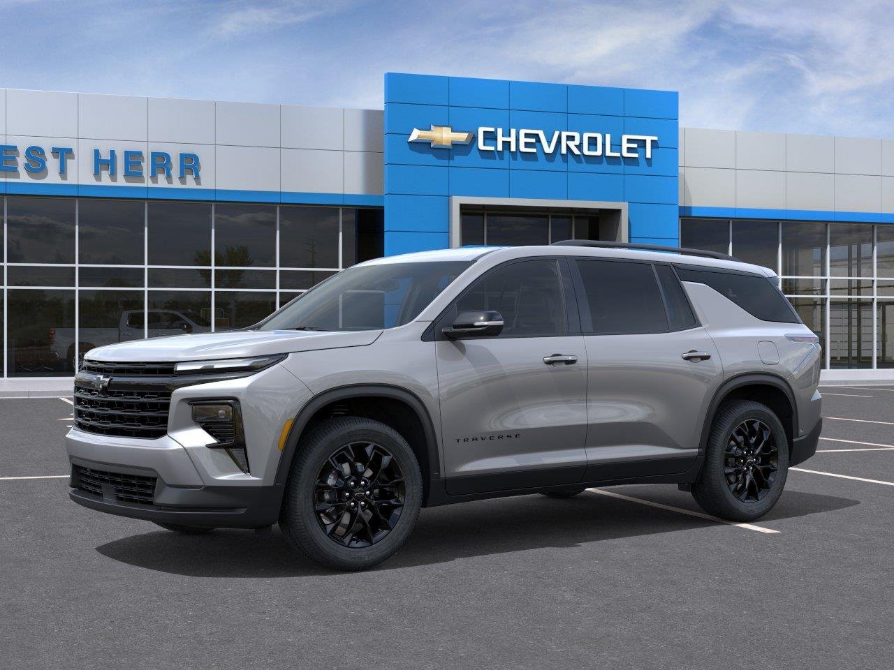 Used 2026 Sterling Gray Metallic Chevrolet AWD LT image 2
