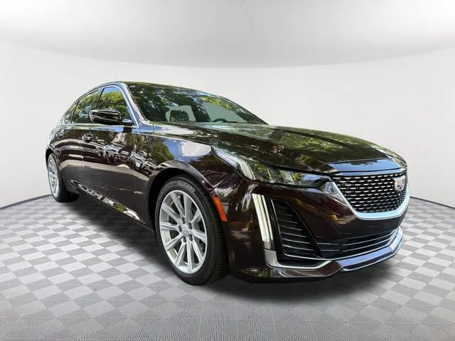 Used 2020 GARNET METALLIC Cadillac Luxury image 3
