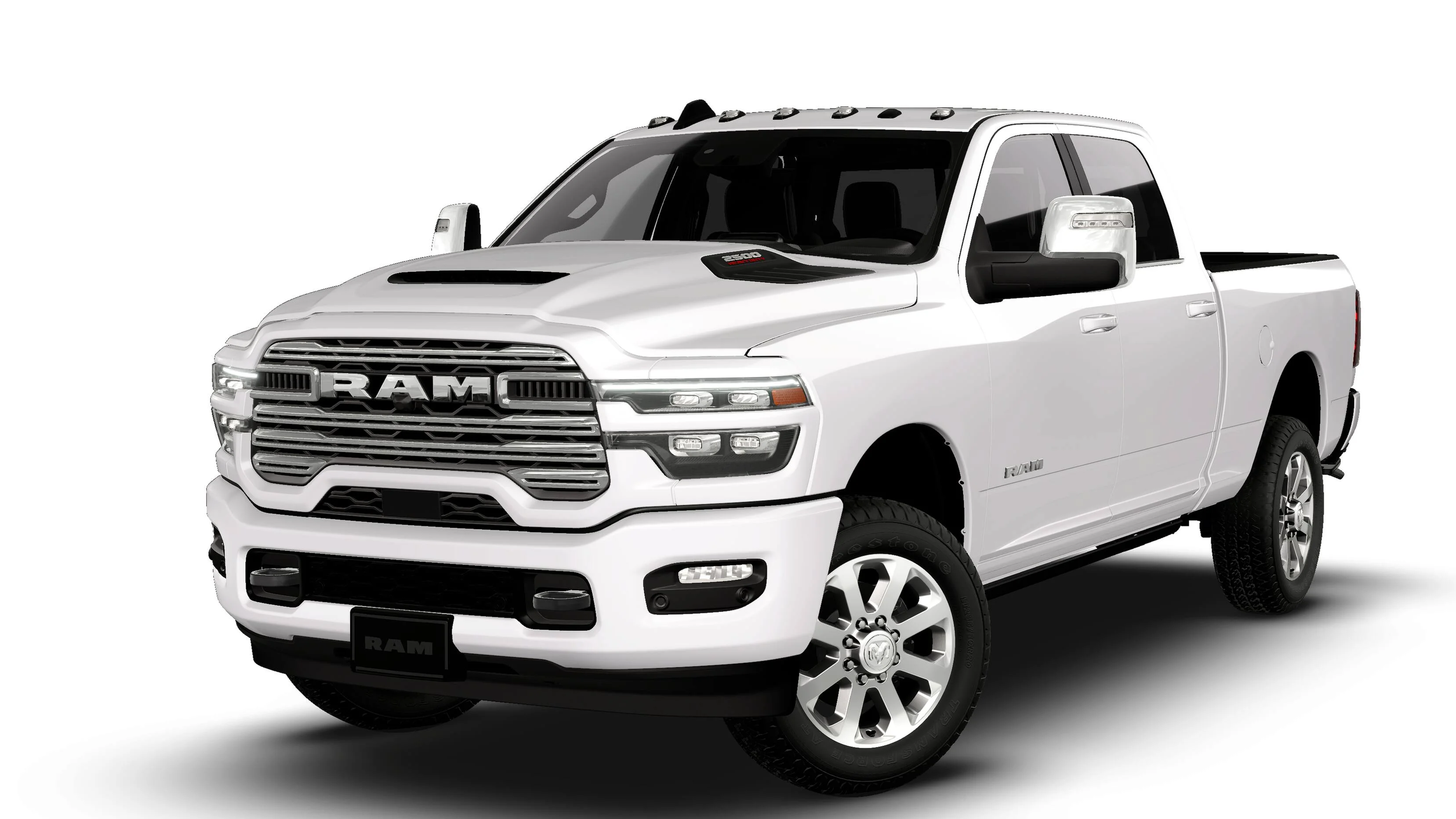 New 2026 Bright White Clear-Coat Exterior Paint RAM  image 13