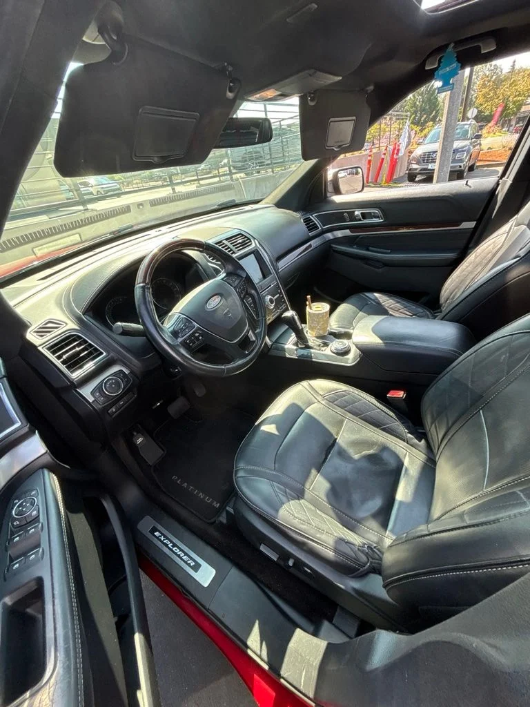 Used 2018 Ruby Red Metallic Tinted Clearcoat Ford Platinum image 5