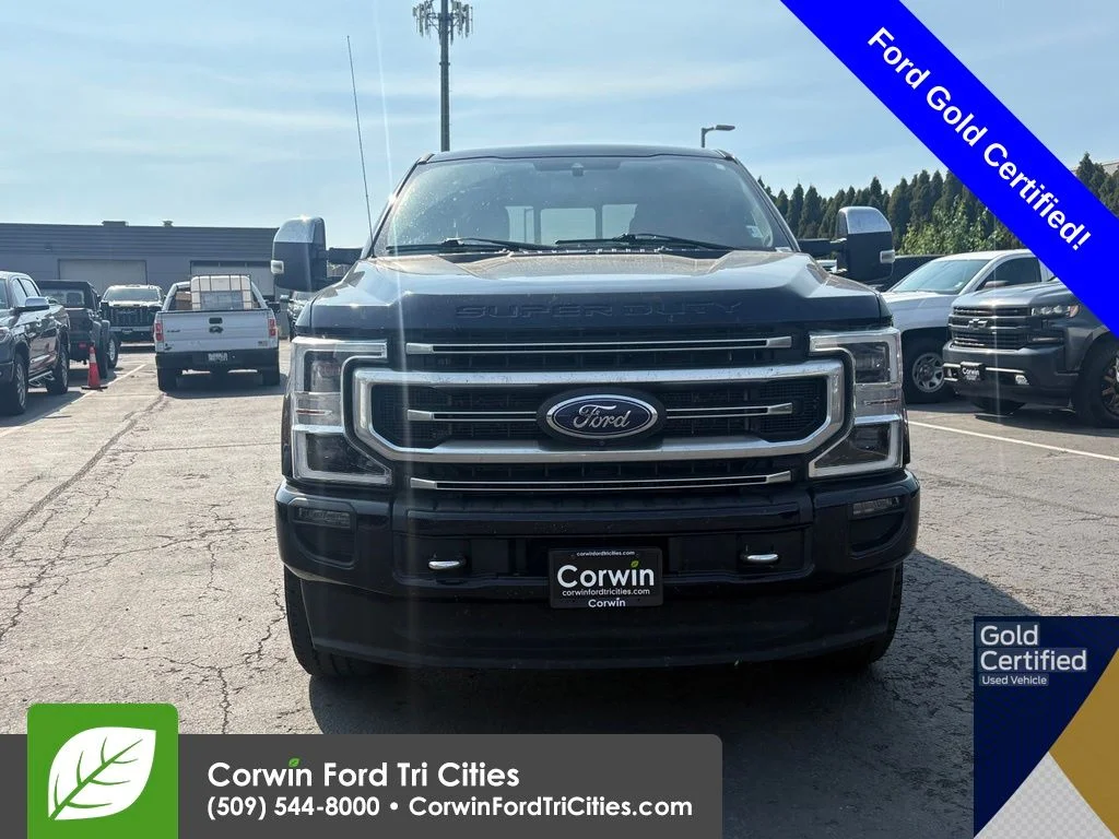 Used 2021 Antimatter Blue Metallic Ford  image 2