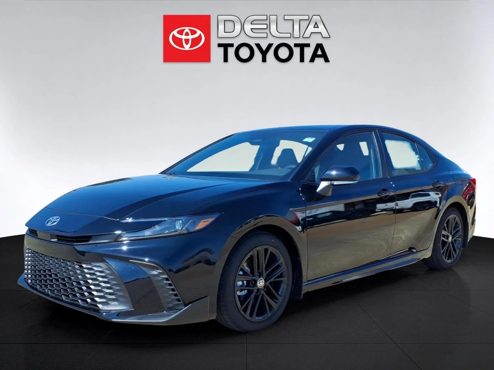 New 2026 Midnight Black Metallic Toyota SE image 1