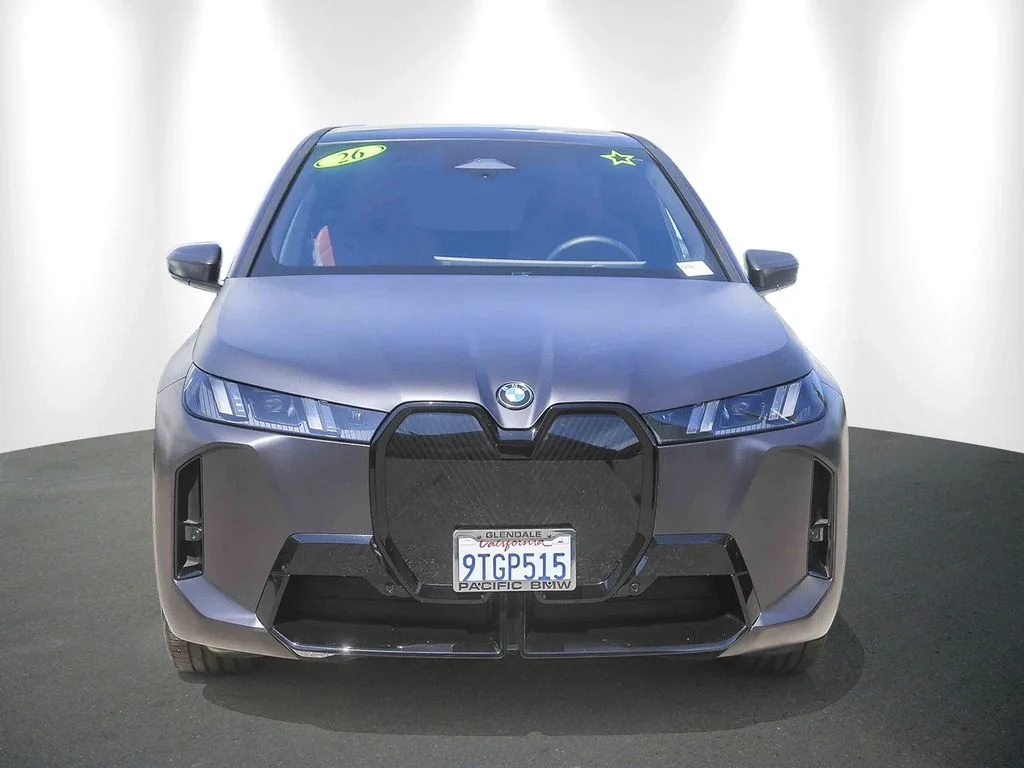 Used 2026 BMW iX 60 with VIN WB553CF00TCV05170 for sale in Glendale, CA