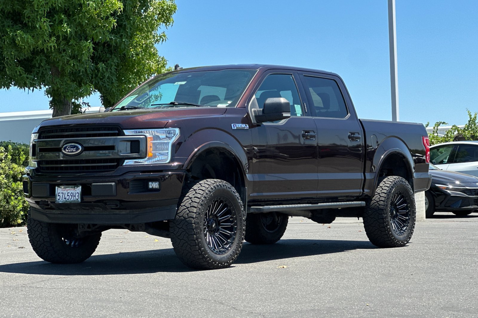 Used 2019 Maroon Ford  image 8
