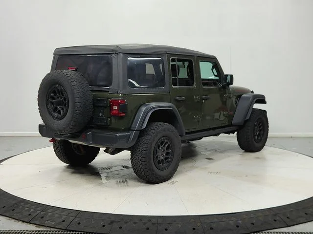 Used 2022 Green Jeep Unlimited Rubicon image 8