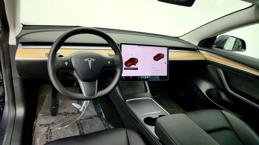 Used 2023 Midnight Silver Metallic Tesla RWD image 12