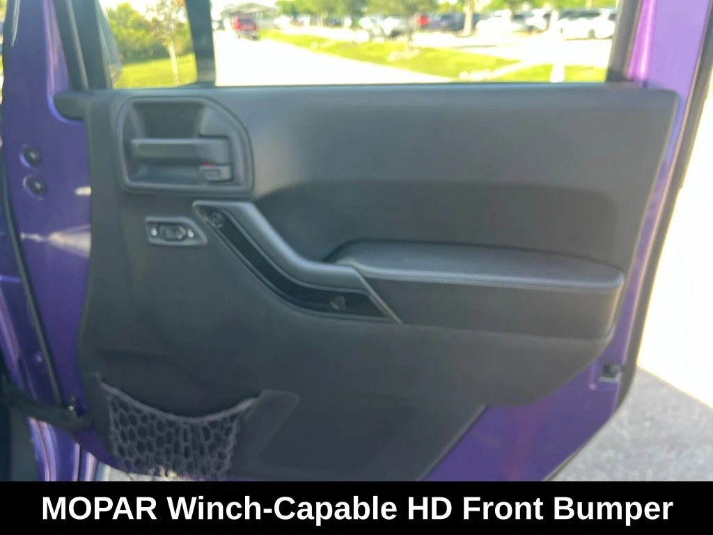 Certified Used 2016 Purple Jeep Unlimited Sahara image 13