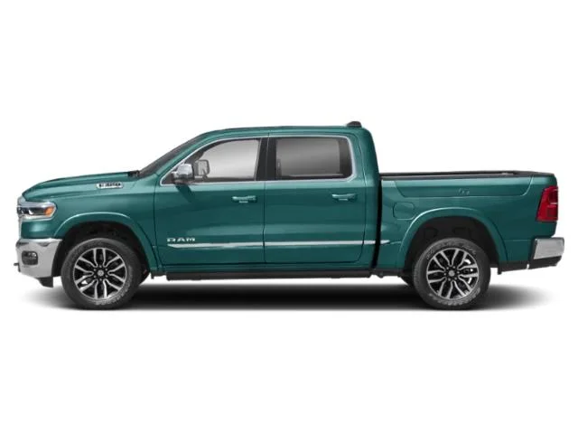 New 2026 Serrano-Green Metallic Exterior Paint RAM Limited Longhorn image 15