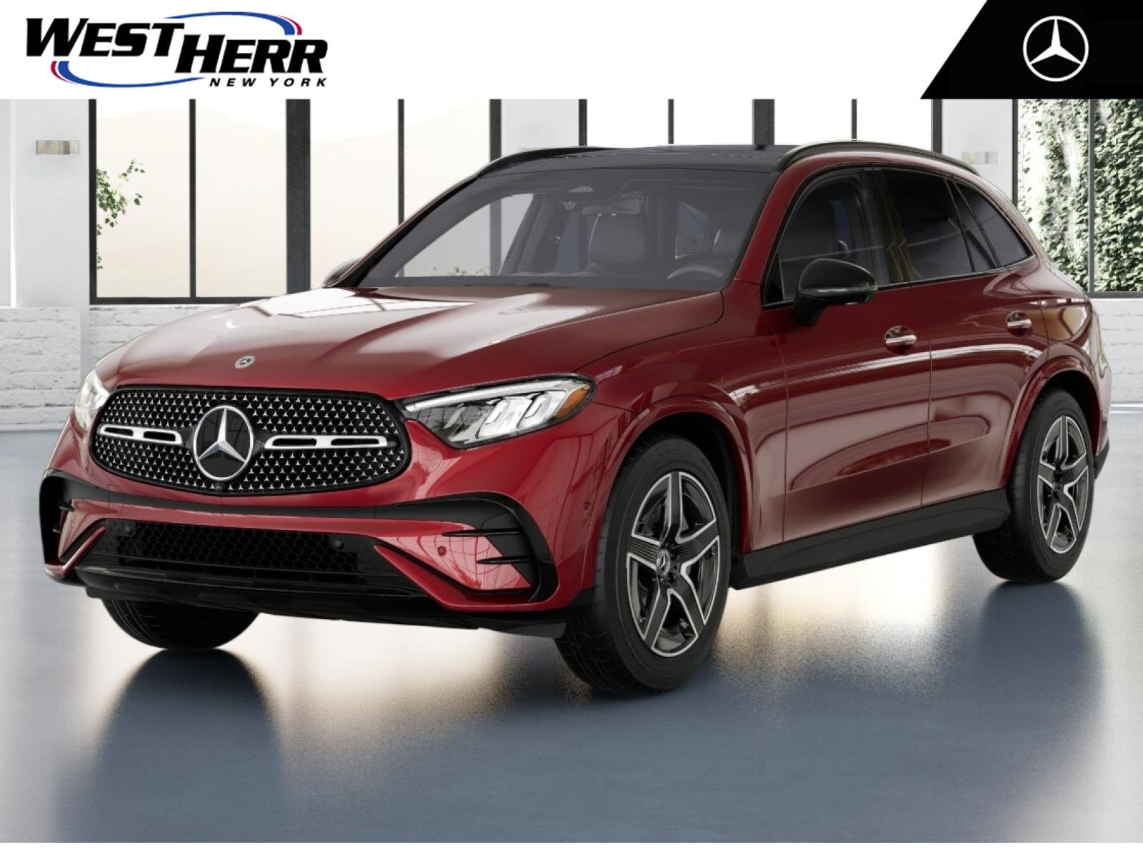 New 2026 MANUFAKTUR Patagonia Red Metallic Mercedes-Benz GLC 300 image 1