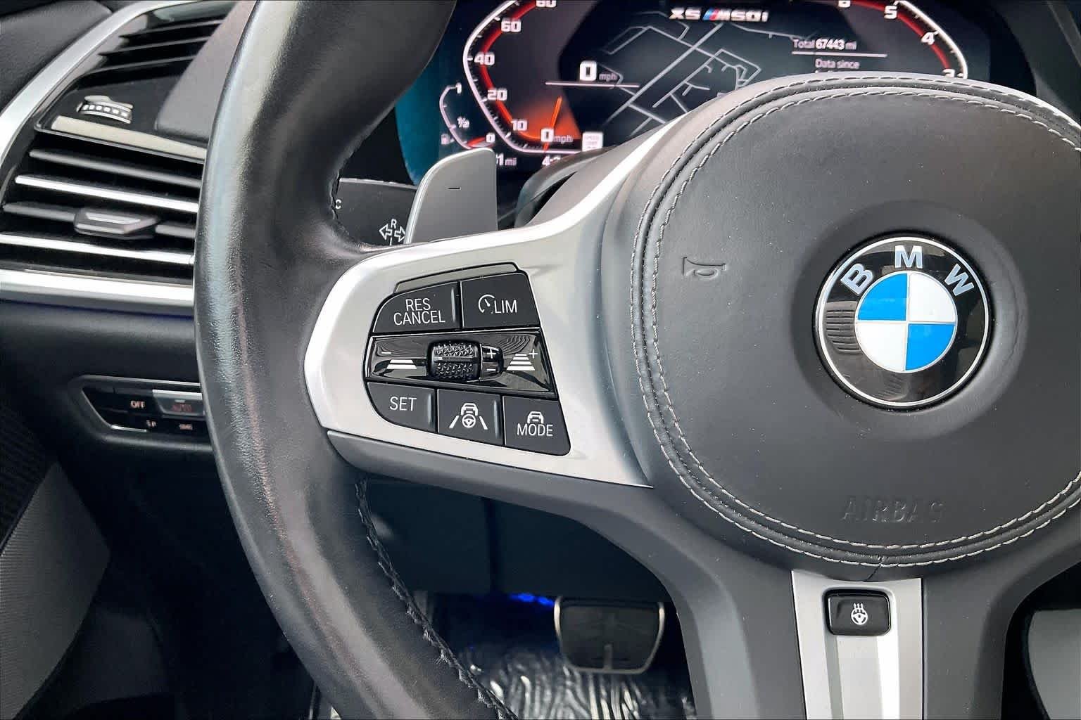 Used 2023 Tanzanite Blue II Metallic BMW M50i image 23