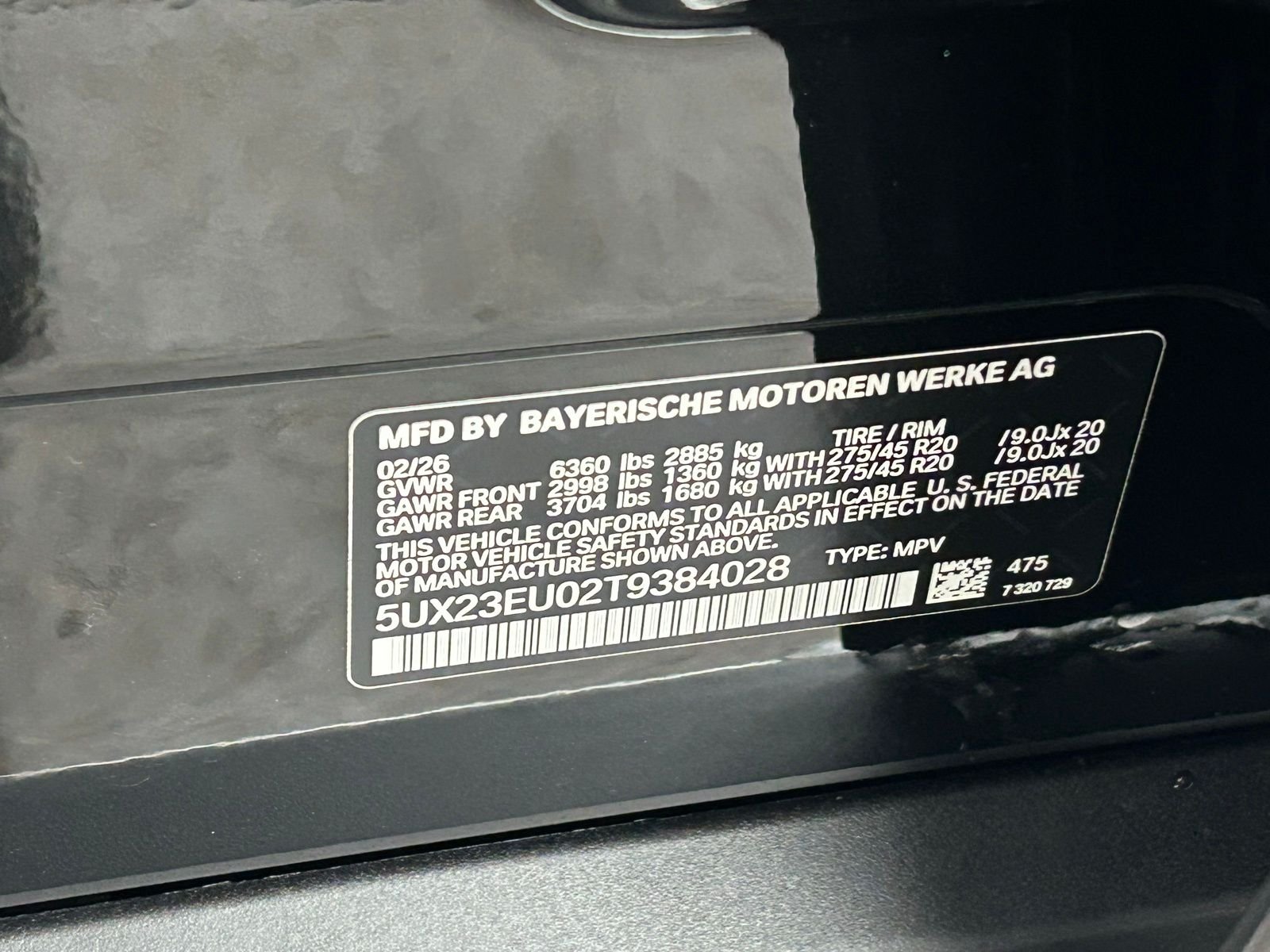 New 2026 Black Sapphire Metallic BMW xDrive40i image 54