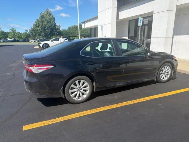 Certified Used 2019 MIDNIGHT BLACK METAL Toyota LE image 12