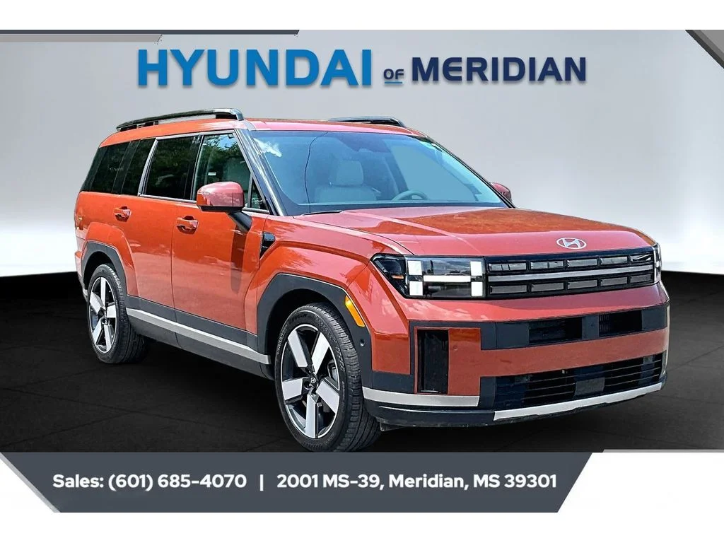 Used 2025 Terracotta Orange Hyundai Limited image 1