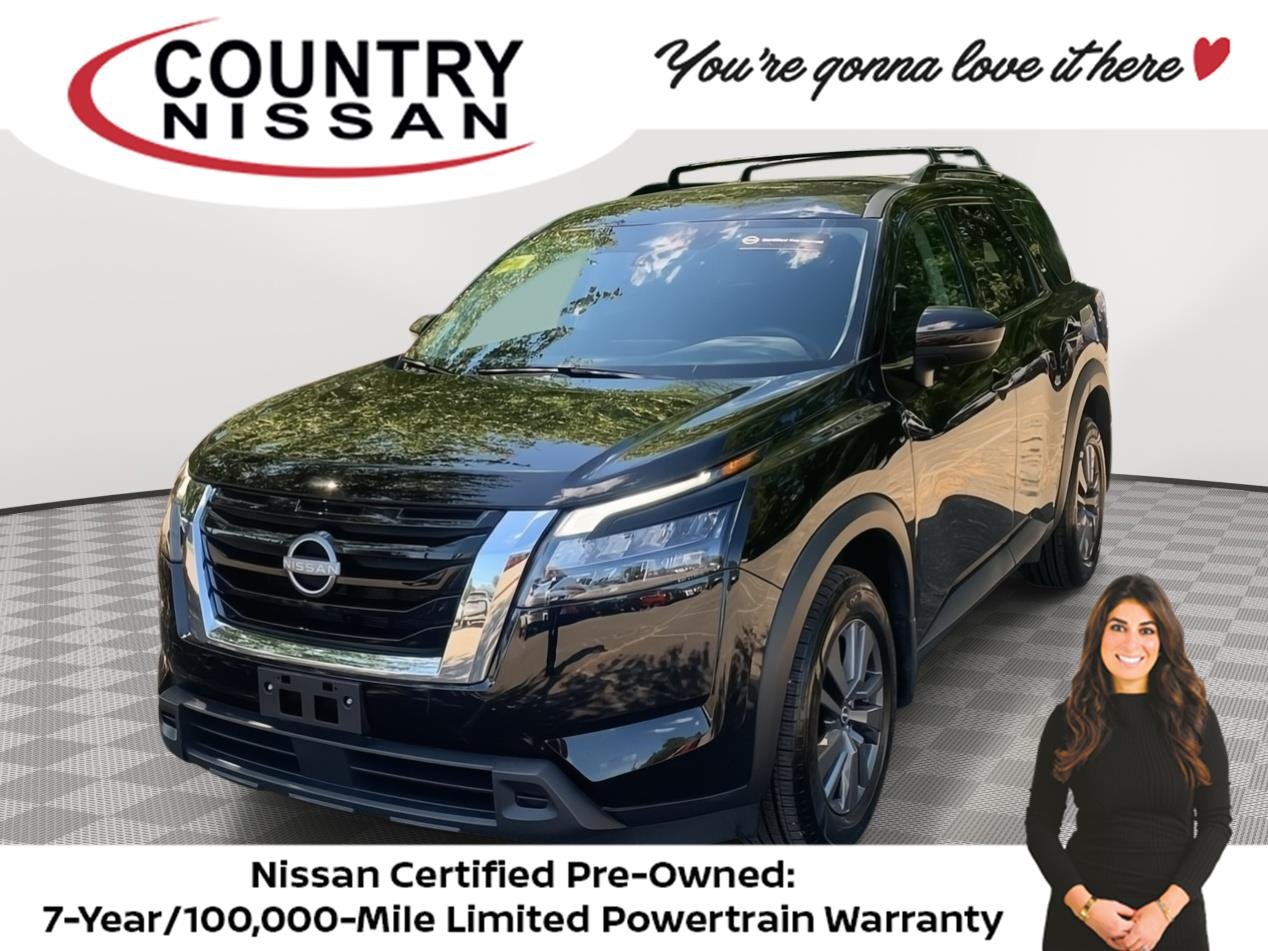 Used 2024 Super Black Nissan SV image 1