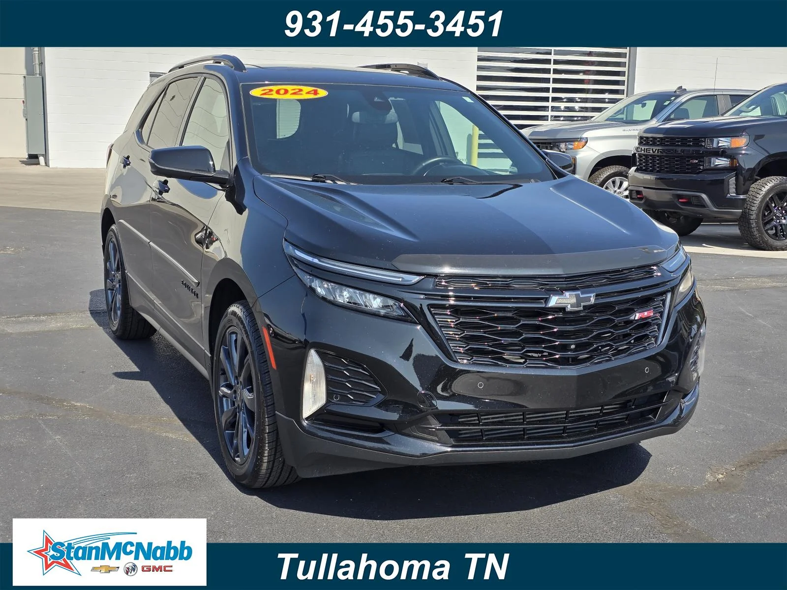 Used 2024 Mosaic Black Metallic Chevrolet RS image 1