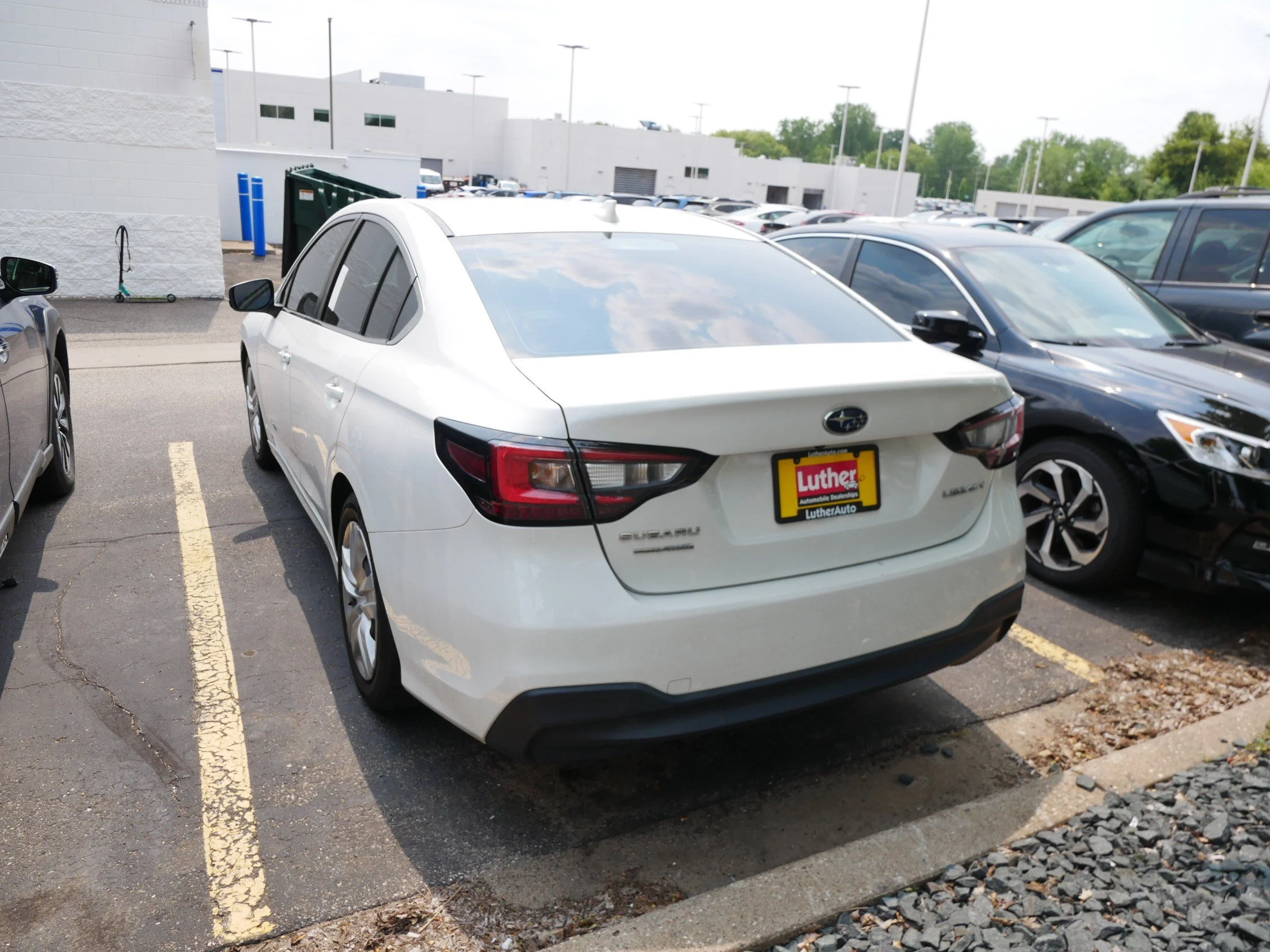 Used 2021 Crystal White Pearl Subaru Sedan CVT image 4