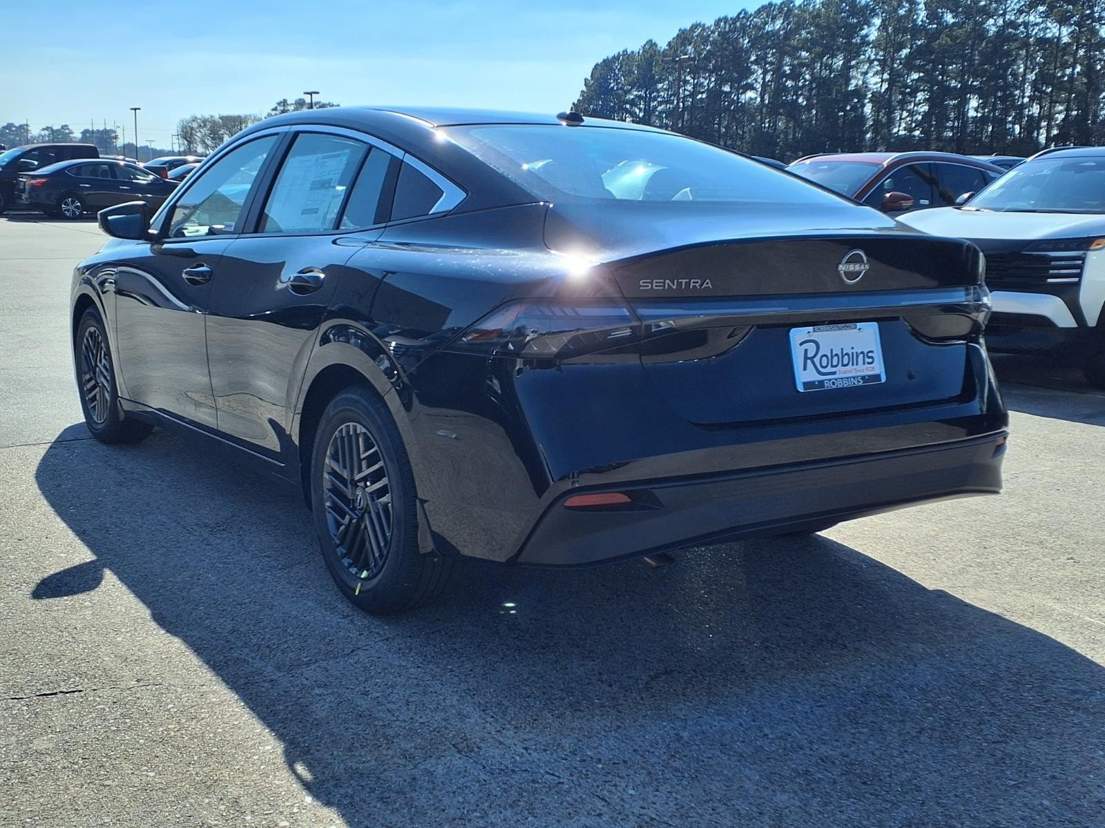 2026 Nissan Sentra SV Black at Robbins Nissan