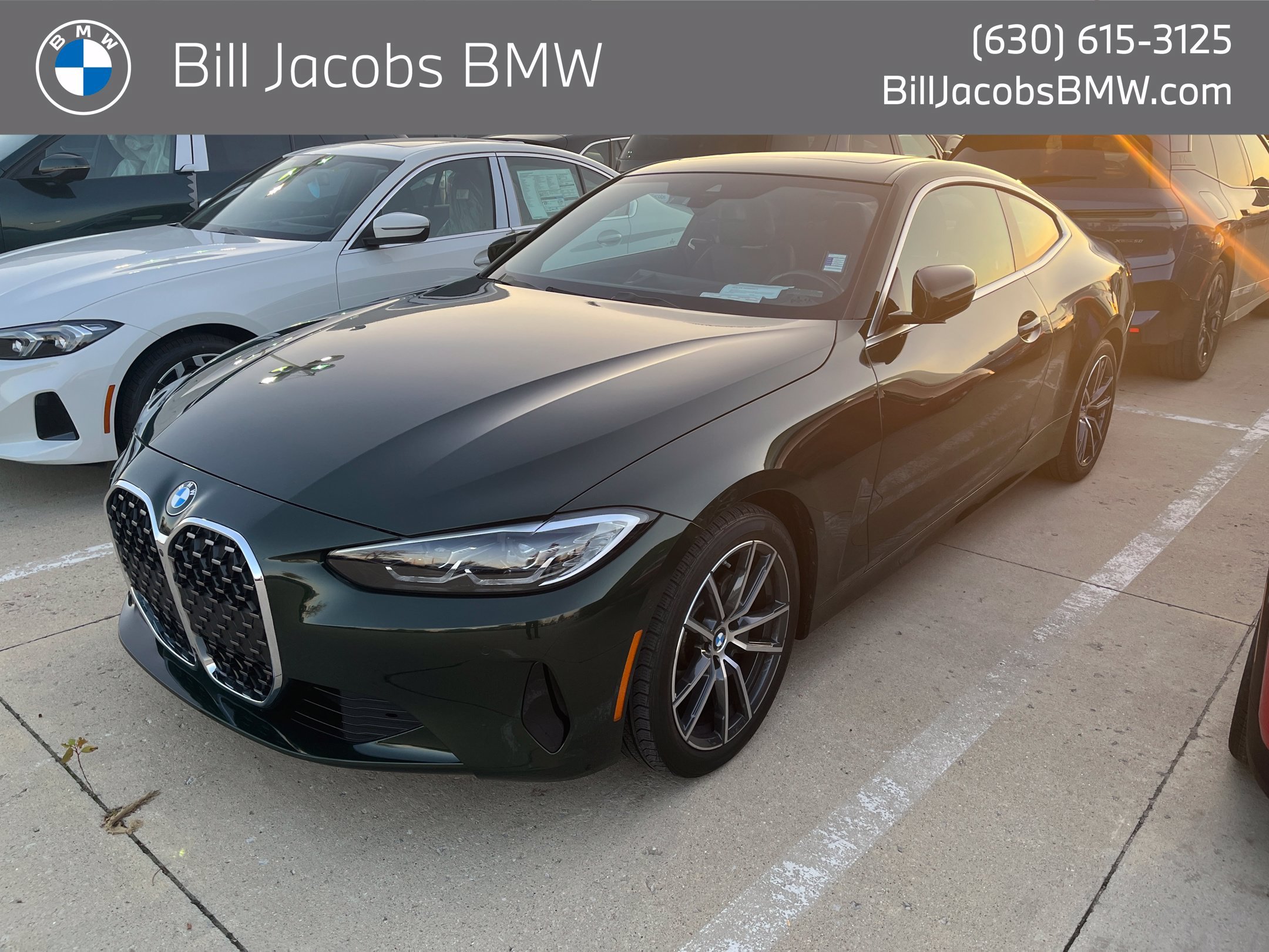 Certified Used 2024 San Remo Green Metallic BMW 430i xDrive image 1