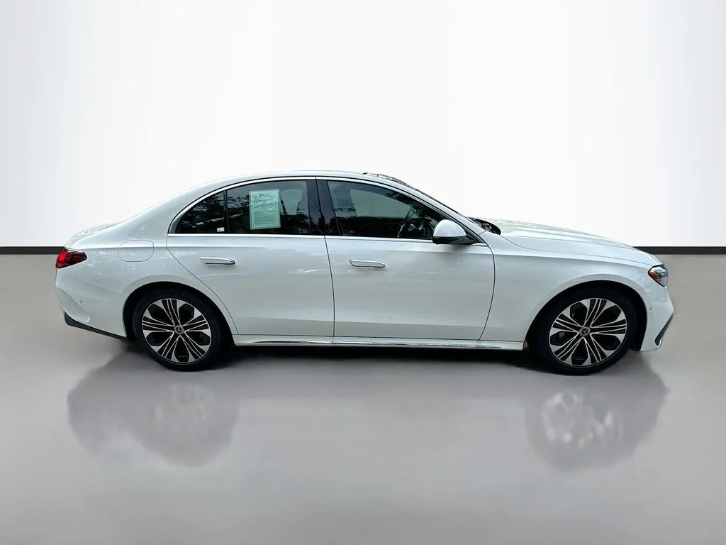 Certified Used 2026 Polar White Mercedes-Benz E 350 image 4