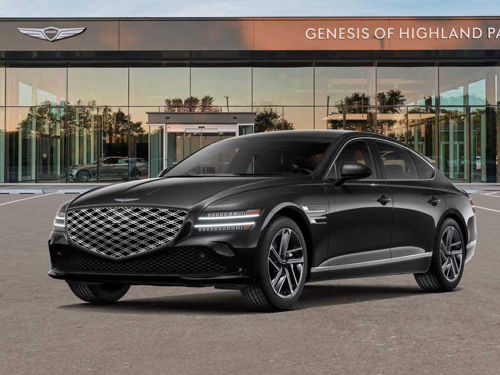 Black 2026 Genesis G80 2.5T Advanced AWD Sedan All-Wheel Drive