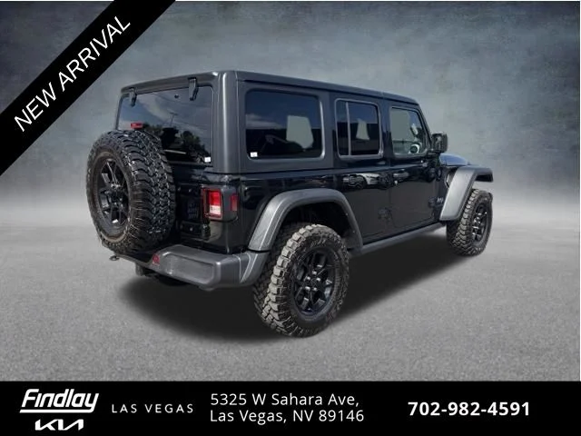 Used 2025 Black Jeep Willys 4xe image 5
